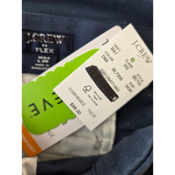 J. Crew Factory Thompson TruTemp365® Chino Pants Size 34x36 NWT - Picture 5 of 13